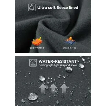 BALEAF Women's Fleece Lined Leggings for Cold Weather