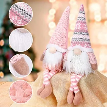 Enchanting D-FantiX Pink Gnomes for Year-Round Cheer