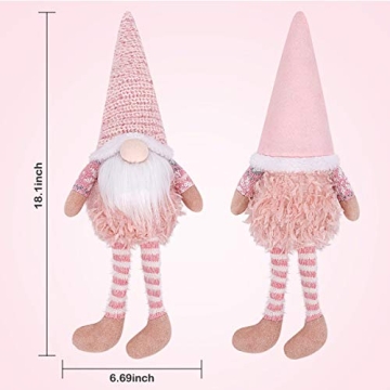 Enchanting D-FantiX Pink Gnomes for Year-Round Cheer