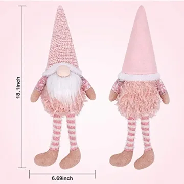 Enchanting D-FantiX Pink Gnomes for Year-Round Cheer