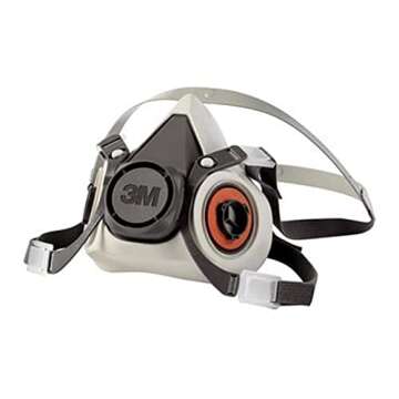3M Safety 142-6100 Respirator with Twin Filters for Maximum Comfort and Protection
