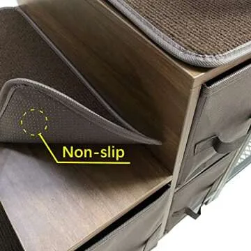 GDLF Stylish Elevated Dog Bunk Beds With Storage