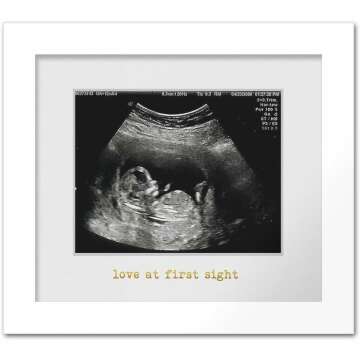 Sonogram Photo Frame for New Parents - Baby Shower Gift
