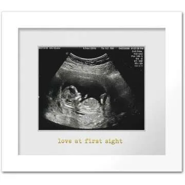 Sonogram Photo Frame for New Parents - Baby Shower Gift