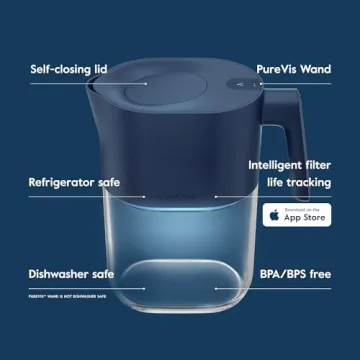 LARQ Self-Cleaning UV Water Filter Pitcher - 8-Cup