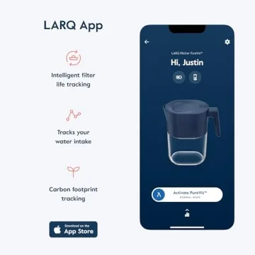 LARQ Self-Cleaning UV Water Filter Pitcher - 8-Cup