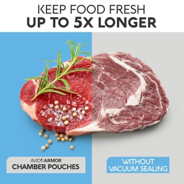 Avid Armor Chamber Vacuum Sealer Bags for Food Storage