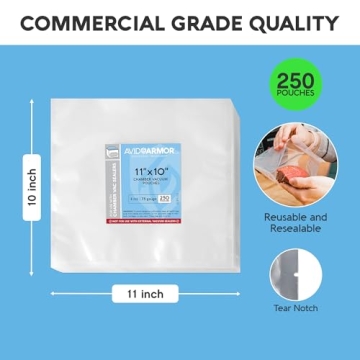 Avid Armor Chamber Vacuum Sealer Bags for Food Storage