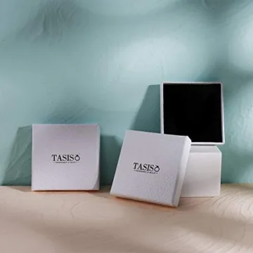 Tasiso 6 Pair Gold Plated Hoop Earrings Set for Women