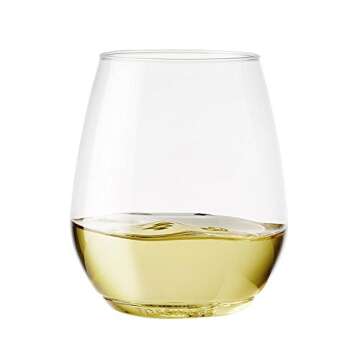 TOSSWARE POP 18oz Tumbler Vino XL SET OF 12, Premium Quality, Recyclable, Unbreakable & Crystal Clea...