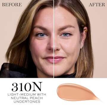 Lancôme Teint Idole Ultra Wear Care & Glow Serum Foundation with SPF - Medium Buildable Coverage & ...