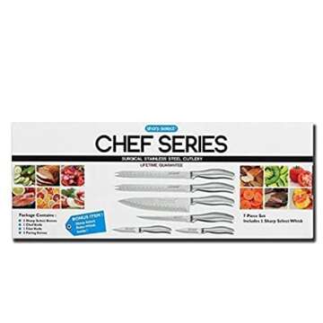 Gourmet Series 7 Pc Cutlery Set with Warranty