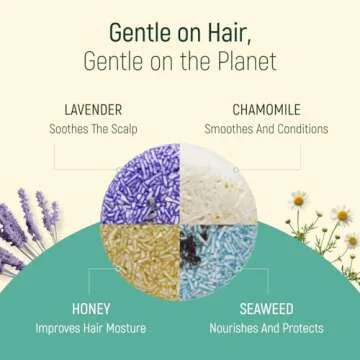 Solid Shampoo Bar And Conditioner Effect Hair Soap – 4 Pack 100% Organic Shampoo Bars For Hair With All Natural Plant Based Essential Oils And Eco Friendly Zero Waste Biodegradable Packaging