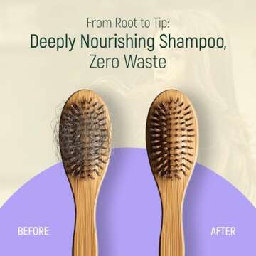 Solid Shampoo Bar And Conditioner Effect Hair Soap – 4 Pack 100% Organic Shampoo Bars For Hair With All Natural Plant Based Essential Oils And Eco Friendly Zero Waste Biodegradable Packaging