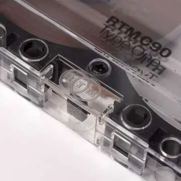 RTM C90 | Type 1 | 90-Minute Low Noise Music Cassette | Studio Quality | Ideal for Music Recording | Pack of 3