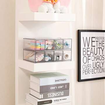 Yesesion Clear Pen Organizer for Home & Office Storage