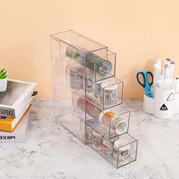 Yesesion Clear Pen Organizer for Home & Office Storage
