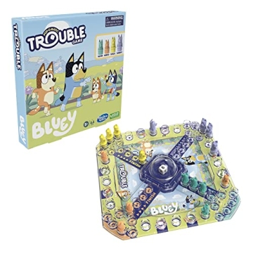 Bluey Edition Trouble Board Game for Kids