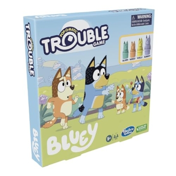Bluey Edition Trouble Board Game for Kids