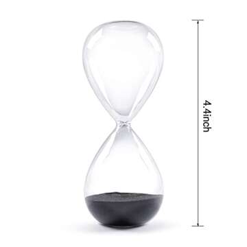 Elegant SWISSELITE Hourglass Sand Timers for Home & Office Decor