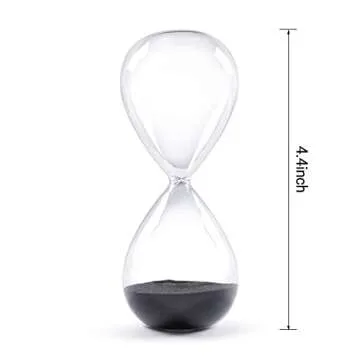 Elegant SWISSELITE Hourglass Sand Timers for Home & Office Decor