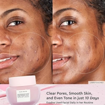 Glow Recipe Watermelon Clay Mask Hydrating Exfoliating Treatment