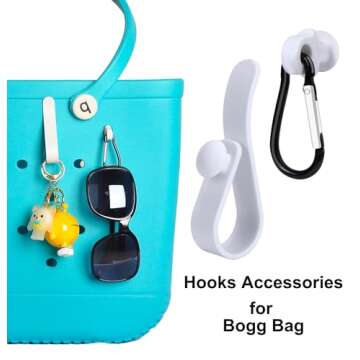 Aimeiar 3 Packs Clear Beach Tote Bag Accessories Compatible with Bogg Bag Insert Bag Travel Cellphone Makeup Clean Toiletry Brush Organizer Cosmetic Divider Storage Inner Pouch