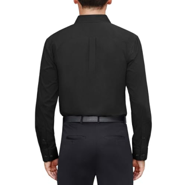 J.VER Men's Stain-Resistant Dress Shirt for Style and Comfort