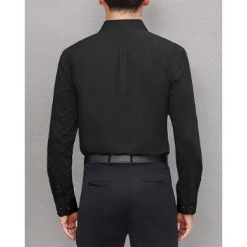 J.VER Men's Stain-Resistant Dress Shirt for Style and Comfort
