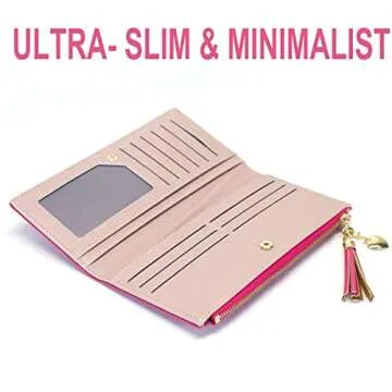 Elegant Women’s Wallet - Slim Card Holder & Purse