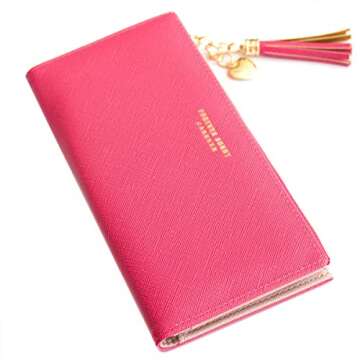 Elegant Women’s Wallet - Slim Card Holder & Purse