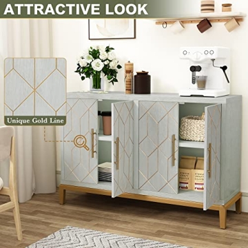 Stylish HLR 48" Accent Cabinet with Storage