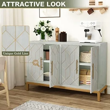 Stylish HLR 48" Accent Cabinet with Storage