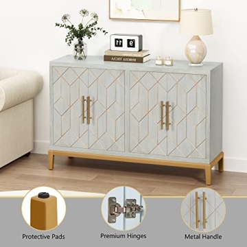 Stylish HLR 48" Accent Cabinet with Storage