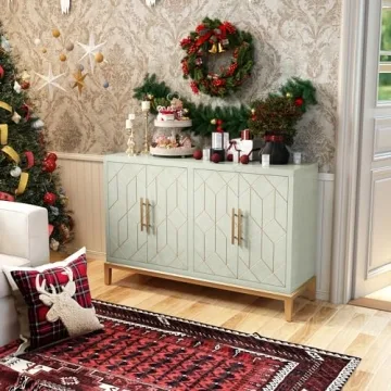 Stylish HLR 48" Accent Cabinet with Storage