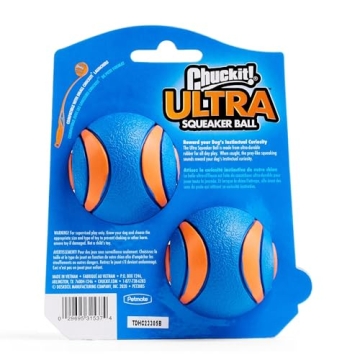 Chuckit! Ultra Squeaker Ball - Durable Fetch Toy for Dogs