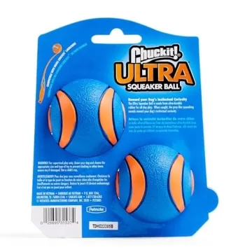 Chuckit! Ultra Squeaker Ball - Durable Fetch Toy for Dogs