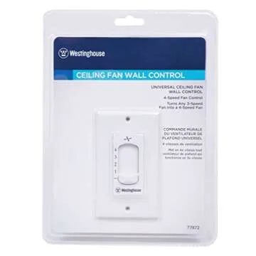 Westinghouse Ceiling Fan Control White Easy Installation