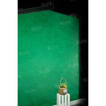 Kate 10×10ft Christmas Cartoon Rainbow Photo Backdrop Green Pine Bars Wreath Photography Background Xmas for Christmas Day