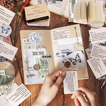 800 Vintage Scrapbook Paper for Creative Journaling Supplies