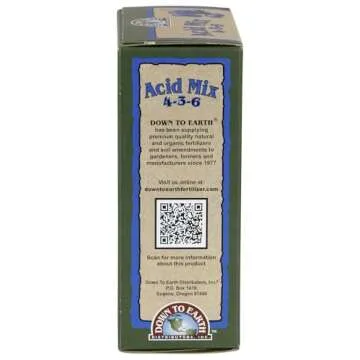 Down to Earth All Natural Acid Mix Fertilizer 4-3-6, 1 lb