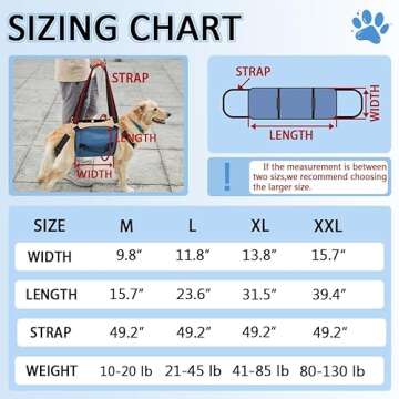 COODEO Dog Carry Sling for Senior Dogs and Mobility Support