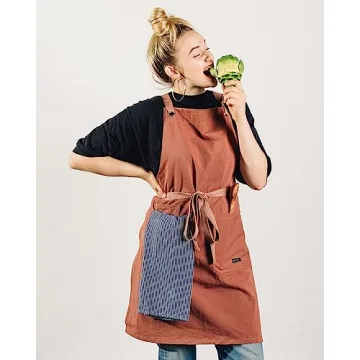Caldo Crossback Kitchen Apron - Adjustable & Stylish