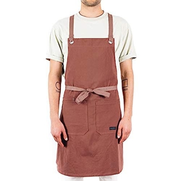 Caldo Crossback Kitchen Apron - Adjustable & Stylish