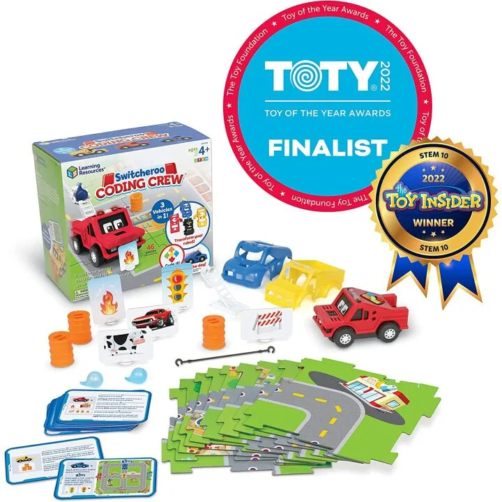 Switcheroo Coding Crew 46 Piece STEM Toy for Kids