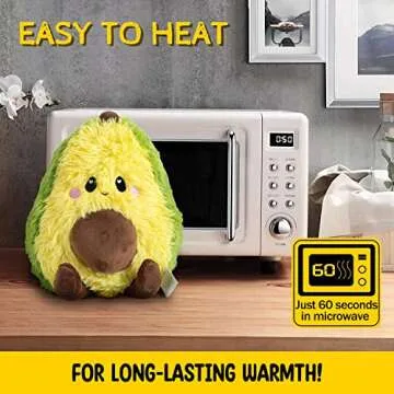 Avocado Microwavable Heating Pad - Cozy Plush Gift