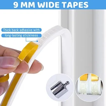 CloudBuyer Weather Stripping for Doors Insulation Seal 33Ft
