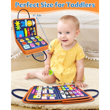 Exorany Montessori Busy Board for Creative Learning