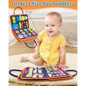 Exorany Montessori Busy Board for Creative Learning