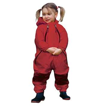 Tuffo Unisex Baby Muddy Buddy Coverall, Yellow, 2T